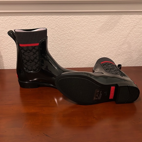Coach Rain Boots - Picture 4 of 6